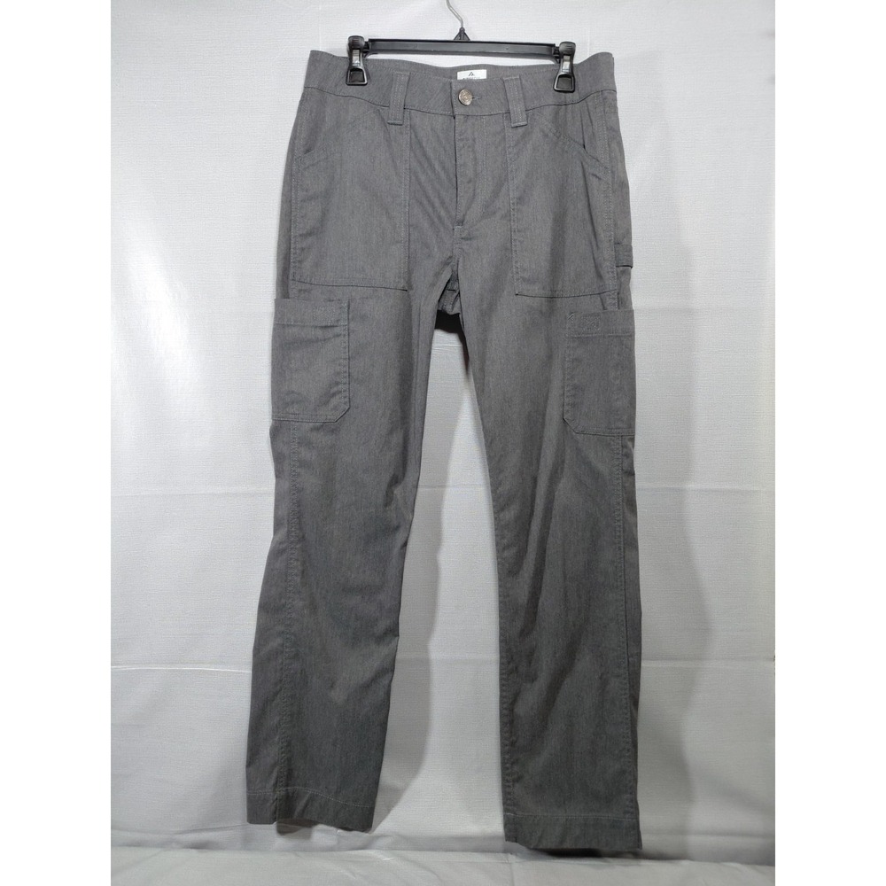 Ridgecut Toughwear Women's Cargo Carpenter Pants Sz 12 Heather‎ Gray